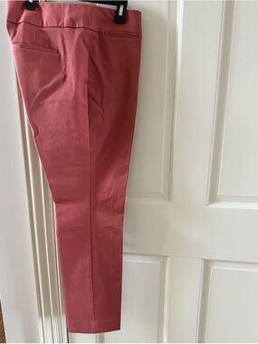 LOFT Women's Marisa Pants in Dark Salmon